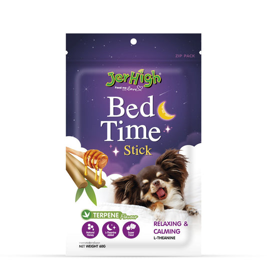 JerHigh Bed Time Stick Dog Meaty Treat - 60g
