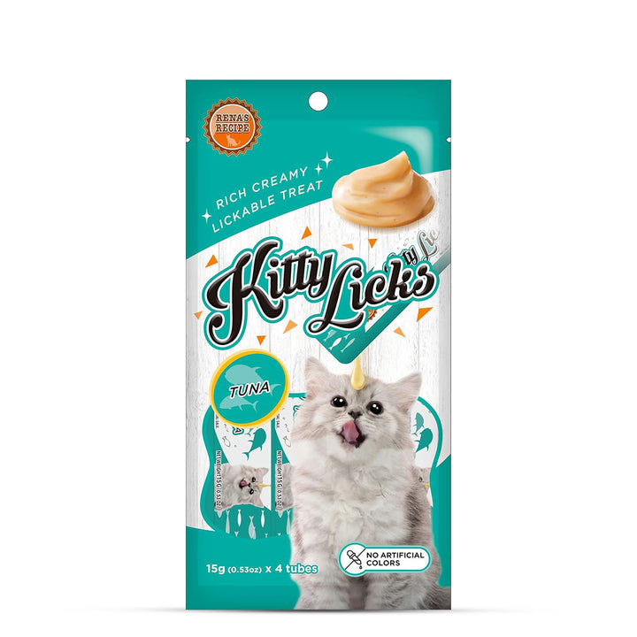 Rena Kitty Licks Tuna Cat Treat - 60g Tubes