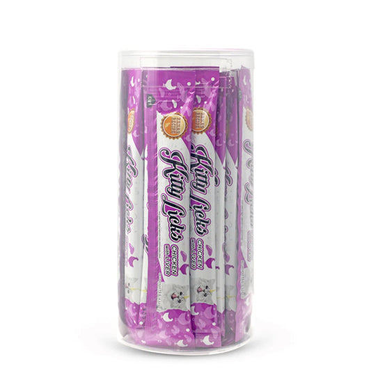 Kitty Licks Chicken Liver Cat Treat – 15g × 30 Tubes