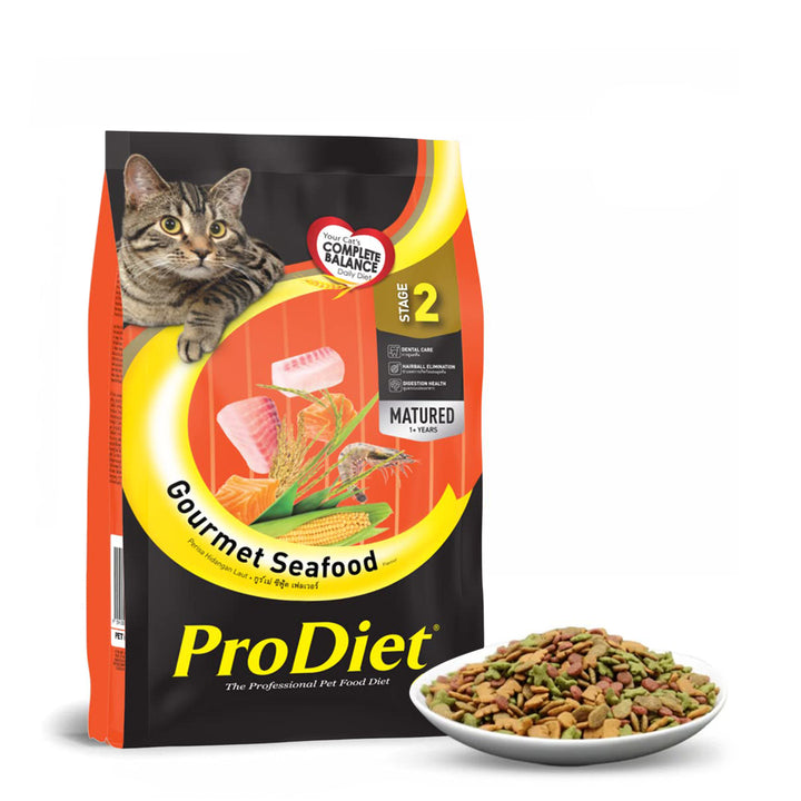 ProDiet Gourmet Seafood Dry Cat Food - 1.5kg
