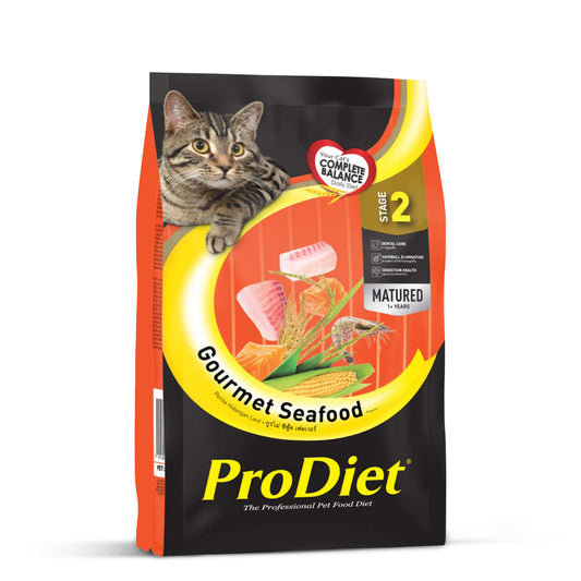 ProDiet Gourmet Seafood Dry Cat Food - 1.5kg