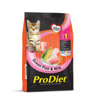 ProDiet Adult Ocean Fish & Milk Cat Food-1.2 kg - Zigly