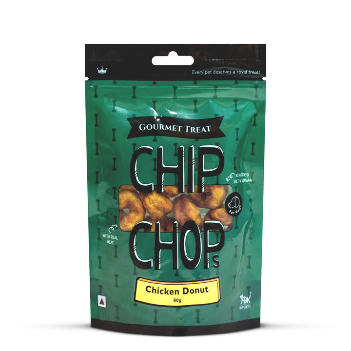 Chip Chops Chicken Donuts Dog Meaty Treat – 80g