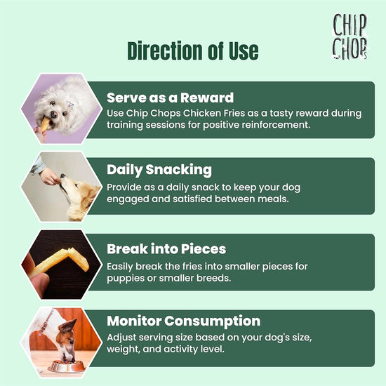 Chip Chops Chicken Nuggets Dog Meaty Treat - 100g