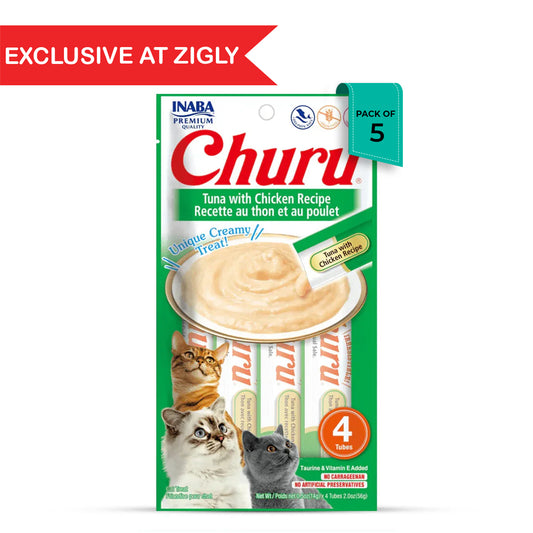 Inaba Churu Tuna With Chicken Cat Meaty Creamy Treat - 56gm