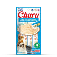 Inaba Churu Tuna With Scallop Cat Meaty Creamy Treat - 56g
