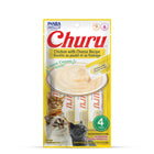 Inaba Churu Chicken with Cheese Recipe Lickable Puree Cat Treats - 56g