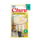 Inaba Churu Chicken with Cheese Recipe Lickable Puree Cat Treats - 56g