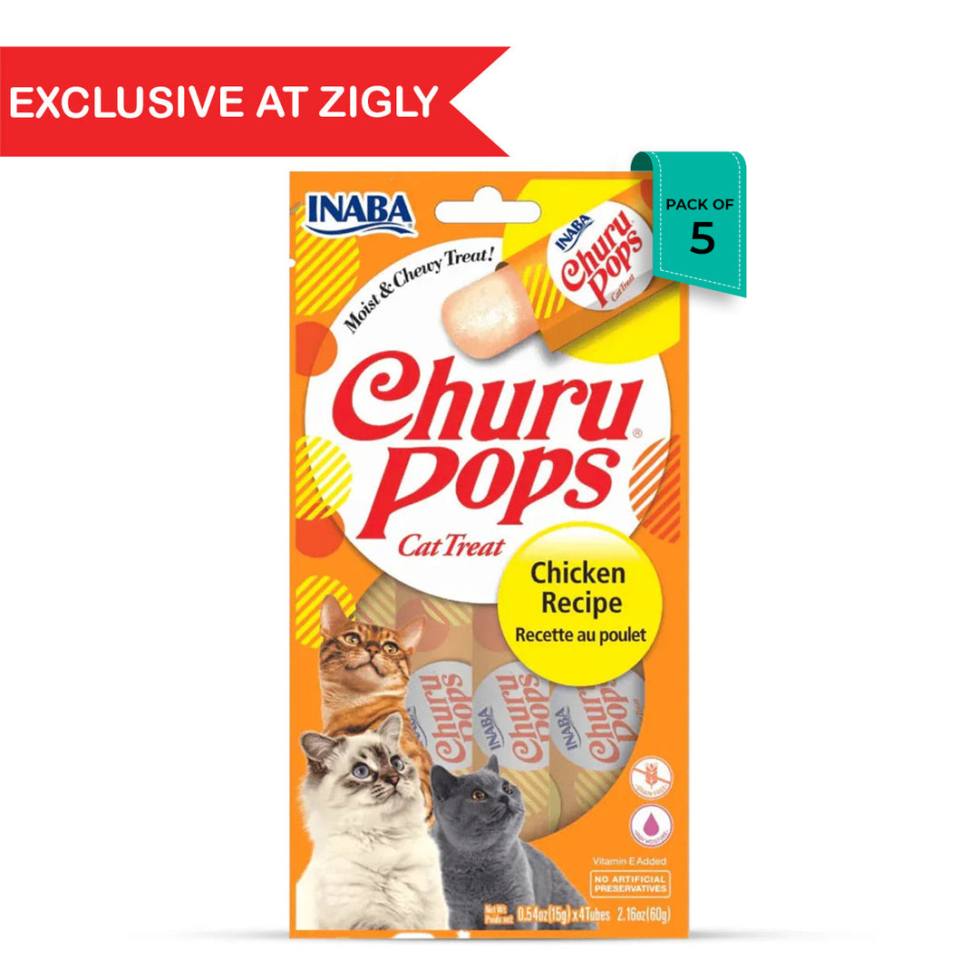 Inaba Churu Pops Chicken Cat Treat - 60gm