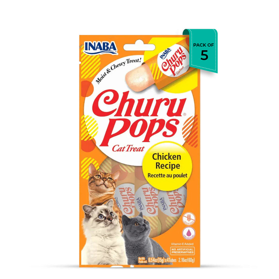 Inaba Churu Pops Chicken Cat Treat - 60gm
