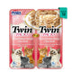 Inaba Cat Twin Packs Tuna With Chicken Wet Cat Food - All Breeds and Life Stages - 80g
