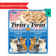 Inaba Twin Packs tuna and chicken scallop cat food in scallop broth, pack of 8 exclusive at Zigly