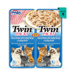 Inaba Cat Twin Packs Tuna With Chicken N Scallop Wet Cat Food - All Breeds and Life Stages - 80g