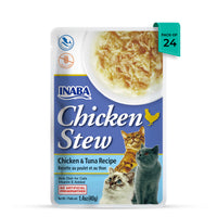 Inaba Chicken Stew Chicken n Tuna Recipe Wet Cat Food - All Breeds and Life Stages - 40g