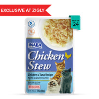 Inaba Chicken Stew Chicken n Tuna Recipe Wet Cat Food - All Breeds and Life Stages - 40g