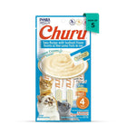 Inaba Churu Tuna Recipe With Seafood Flavor Creamy Meaty Cat Treat - 42gm