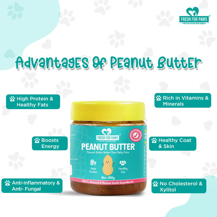 Fresh For Paws Peanut Butter Dog Treat