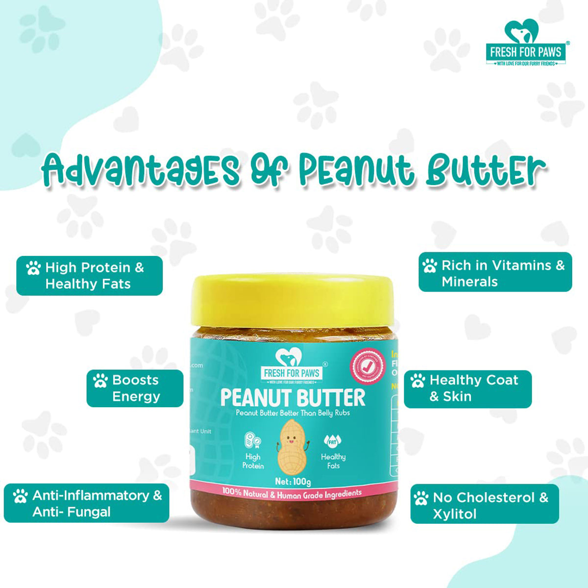 Fresh For Paws Peanut Butter Dog Treat
