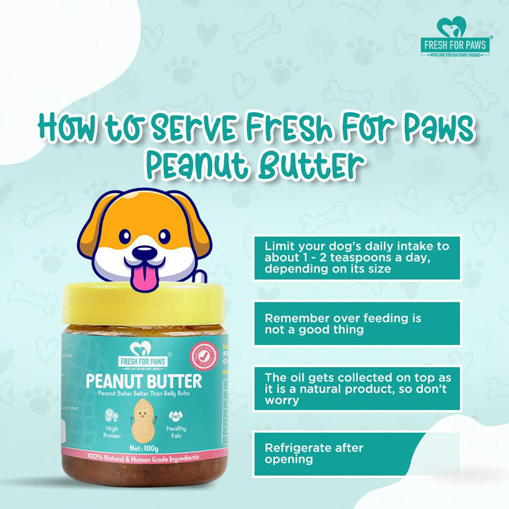 Fresh For Paws Peanut Butter Dog Treat