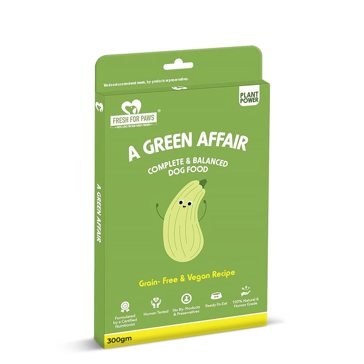 Fresh For Paws A green Affair Fresh Dog Food - All Breed Adult