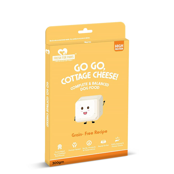 Fresh For Paws Go Go Cottage Cheese Fresh Wet Dog Food - All Breed Adult