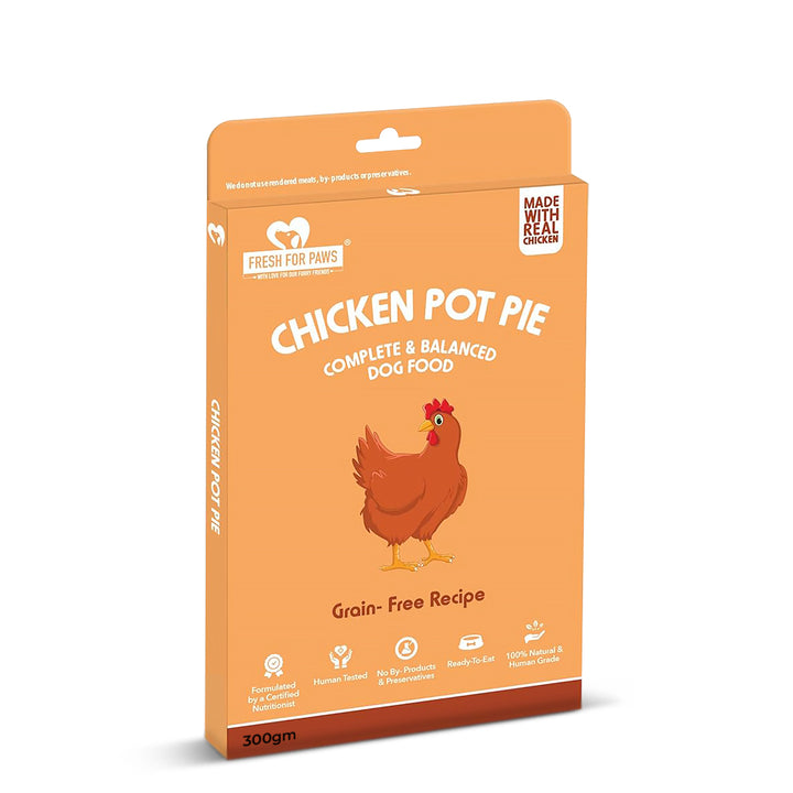 Fresh For Paws Chicken Pot Pie Fresh Dog Food - All Breed Adult