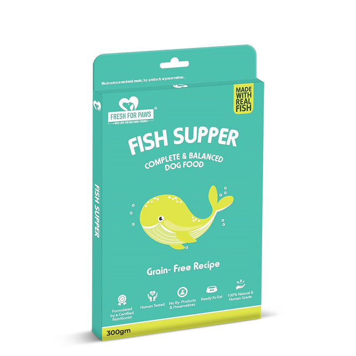 Fresh For Paws Fish Supper Fresh Dog Food - All Breed Adult