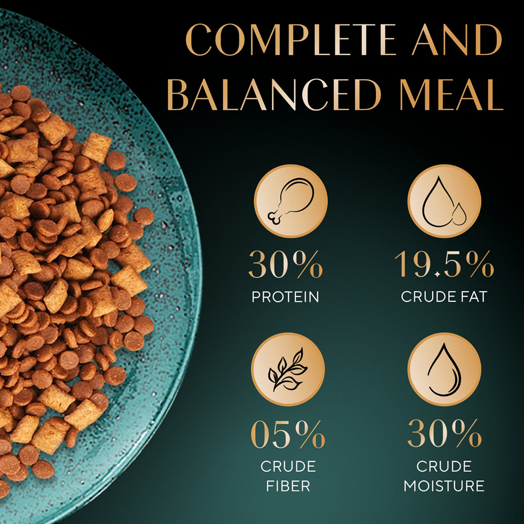 Sheba Irresistible Chicken Kitten and Adult Dry Cat Food