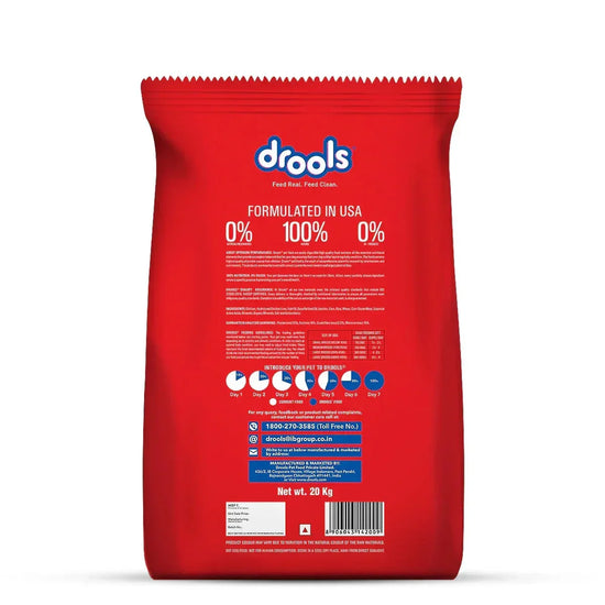Drools Optimum Performance Dry Dog Food - All Breed Adult - 20kg - Zigly
