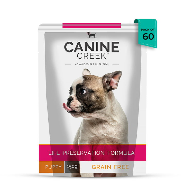 Canine Creek Real Chicken Gravy for Puppy Wet Dog Food -150g