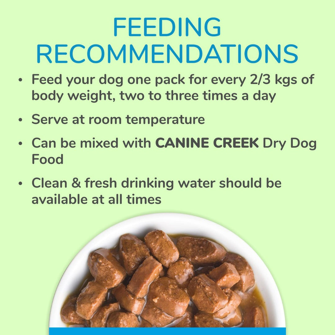 Canine Creek Real Chicken Gravy for Adult Wet Dog Food - 150g