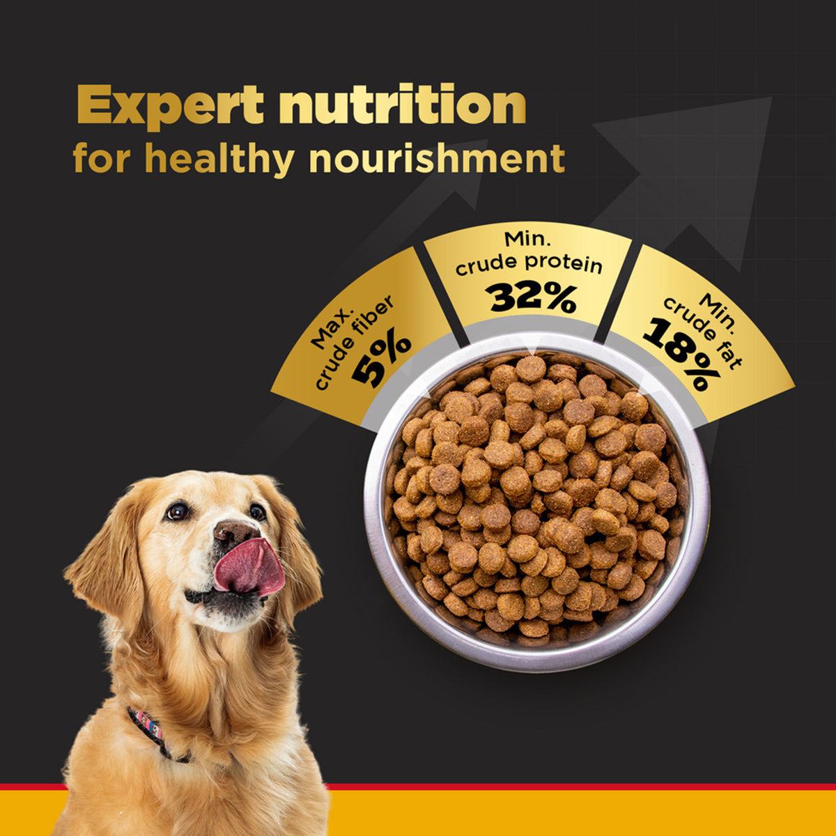 Pedigree PRO Expert Nutrition Dry Dog Food - Large Breed Starter for Lactating/Pregnant Mothers & Pups (3-12 Weeks) - 3kg