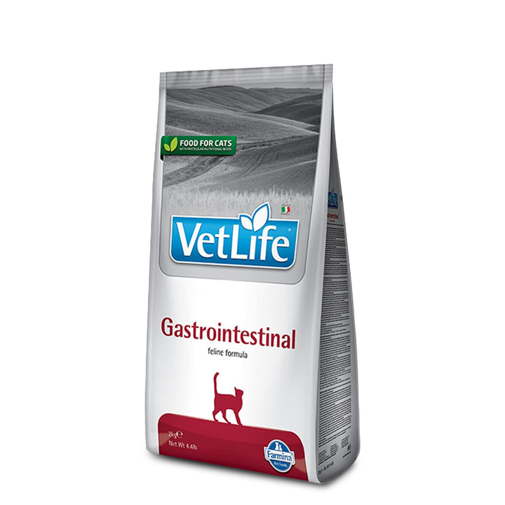 Vet Life Natural Diet Gastro-Intestinal Veterinary Dry Cat Food - All Breeds Adult - 2kg