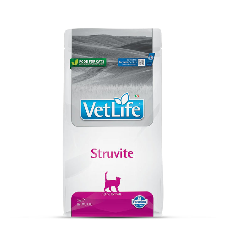 Farmina Vet Life Natural Diet Struvite Veterinary Dry Cat Food - All Breeds Adult - 2kg