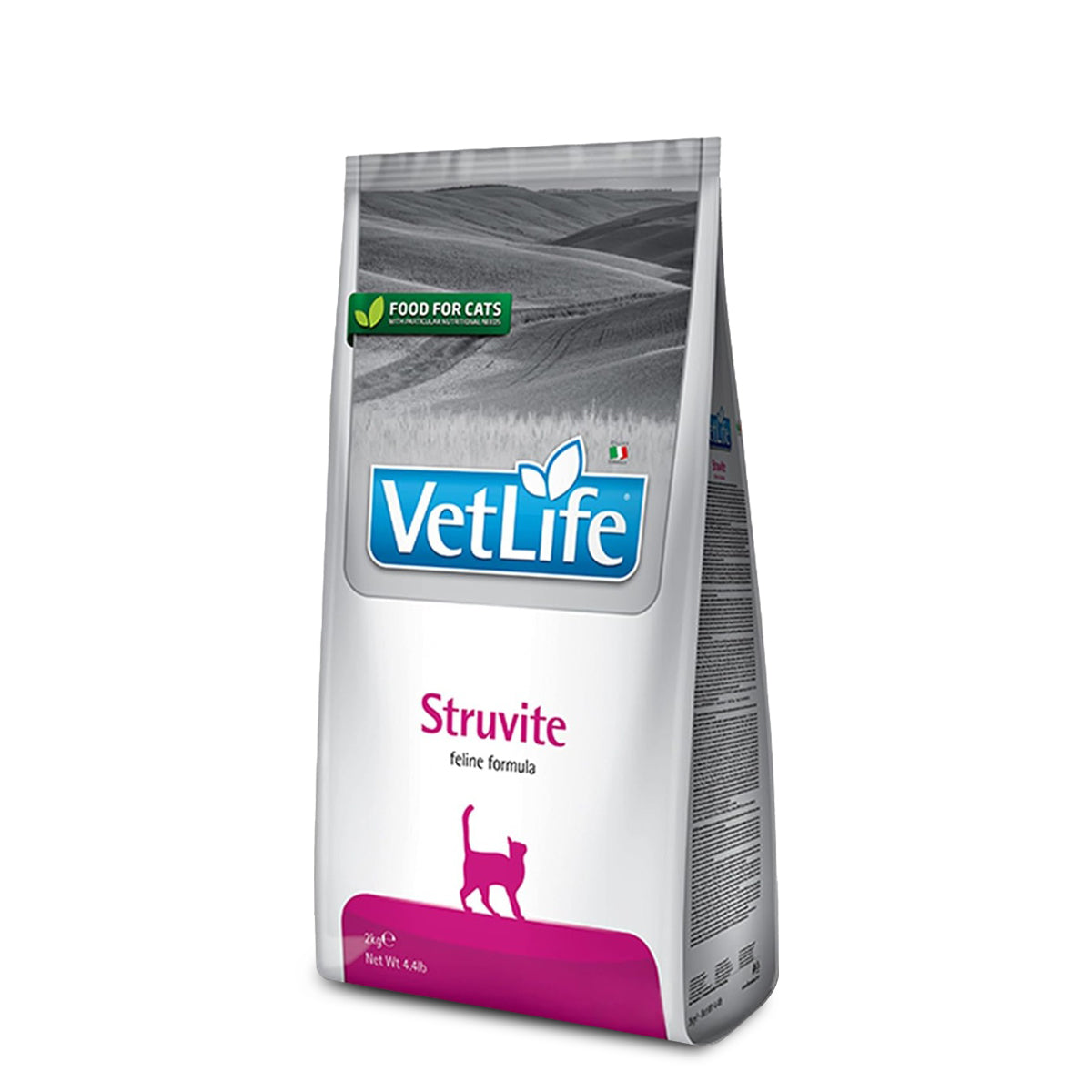 Farmina Vet Life Natural Diet Struvite Veterinary Dry Cat Food - All Breeds Adult - 2kg