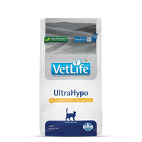 Farmina Vet Life Natural Diet UltraHypo Veterinary Dry Cat Food - All Breed Adult -  2kg