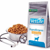 Farmina Vet Life Natural Diet Hypoallergenic Fish & Potato Dry Dog Food - All Breed All Life Stages