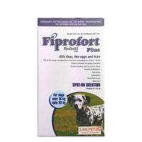 Fiprofort Plus Spot- Ticks & Fleas Solution for Dogs  20-40kg