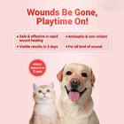 Natural Remedies Topicure Pet (Herbal) Wound Healing Spray for Dogs & Cats (75ml)