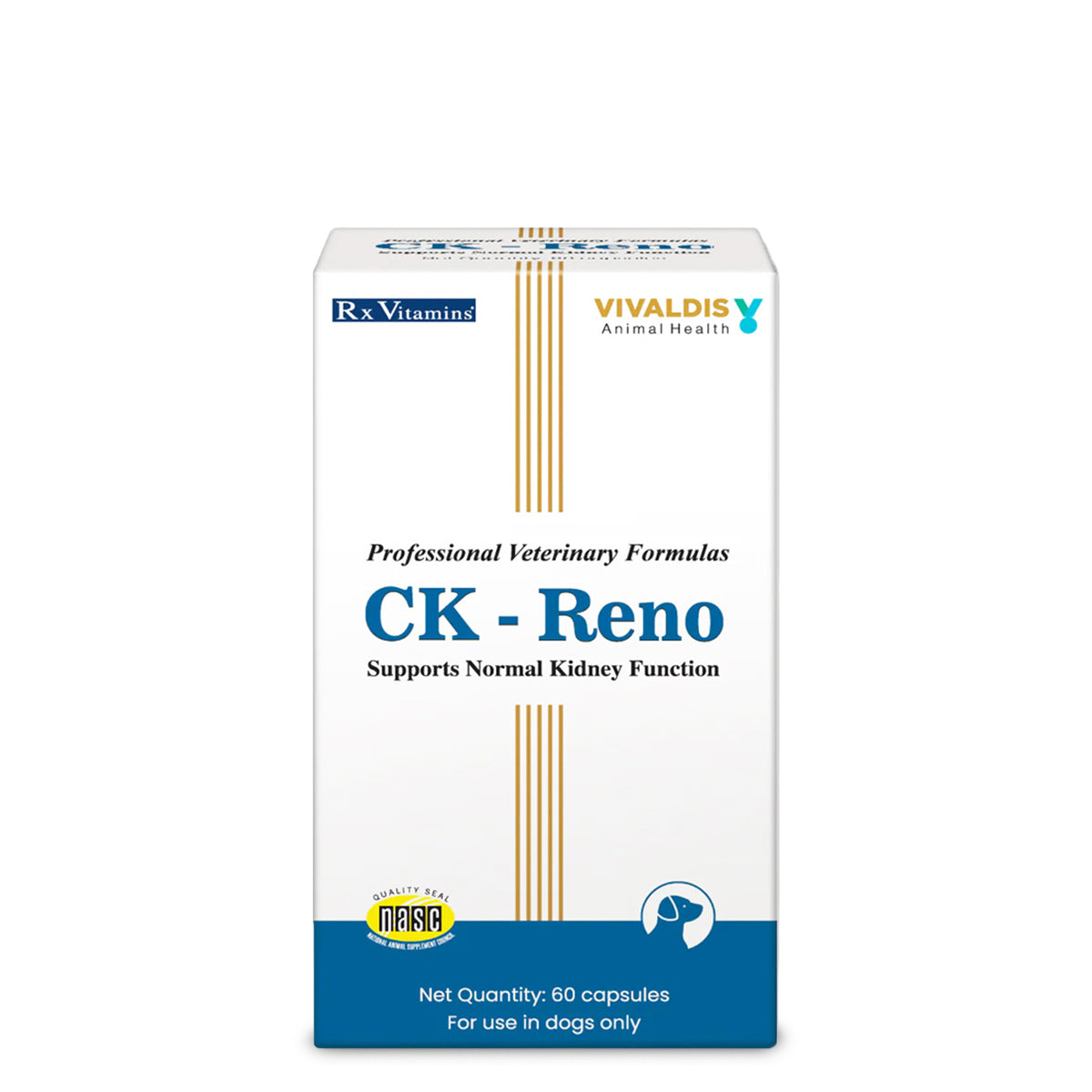 Vivaldis CK Reno Tablet for Dogs - 60 Tablets