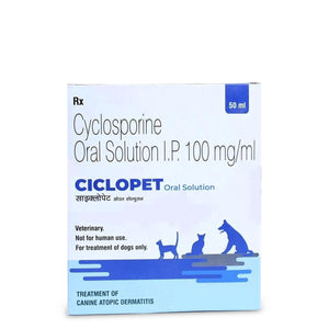 Corise Ciclopet (Cyclosporine) 100mg/ml Oral Solution for Dogs & Cats (25ml)