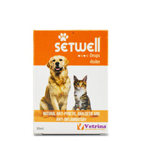 Vetrina Setwell Drops for Dogs and Cats (30ml)