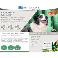 Savavet Dermoscent Keravita Capsules Coat supplement for Dogs & Cats - 30 Tablets