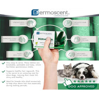 Savavet Dermoscent Keravita Capsules Coat supplement for Dogs & Cats - 30 Tablets
