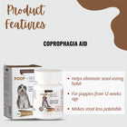Unico Pharmaceuticals Poop Repel Coprophagia Aid tablets for dogs and puppies at zigly