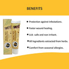 Fur Ball Story Heal Pet (Ayurvedic Herbal) Wound Healing Ointment for Dogs & Cats (50g)