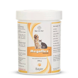 Bayer Megaflex (Joint Care Supplement) Powder for Dogs & Cats (250g)