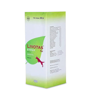Intas Livotas (Herbal Liver Tonic) Syrup for Dogs & Cats (200ml)