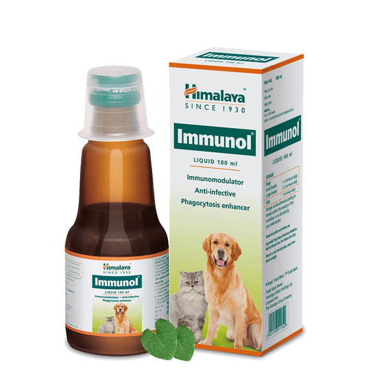 Himalaya Immunol Supplement For Cats and Dogs - 100 ml