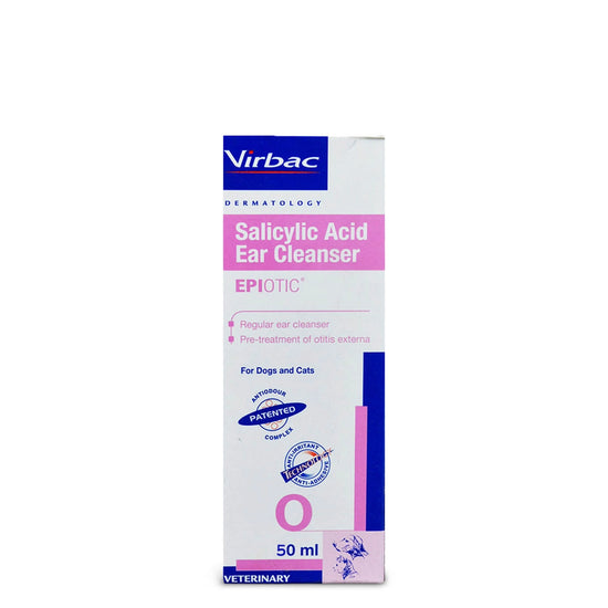 Virbac Epiotic - Ear Cleanser for Dogs and Cats - 100ml